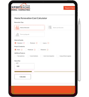 Home Remodelling and Renovation Calculator Home Remodelling and Renovation Calculator